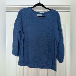 Universal Thread Blue Crewneck Knit Top